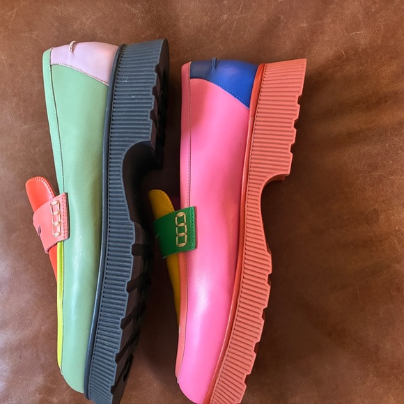 Charlotte Stone Adam lug sole penny loafers in Solimar color Women’s 15 - Picture 10 of 10